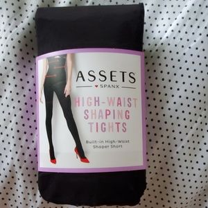 Assets Spanx High Waist Shaping Tights Size 4